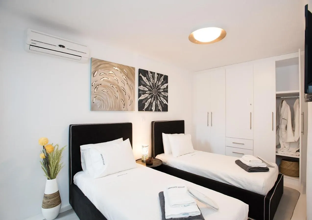 Ambiente Villas 3Bd Villa Mykonos-Elia Mykonos Town 0*,