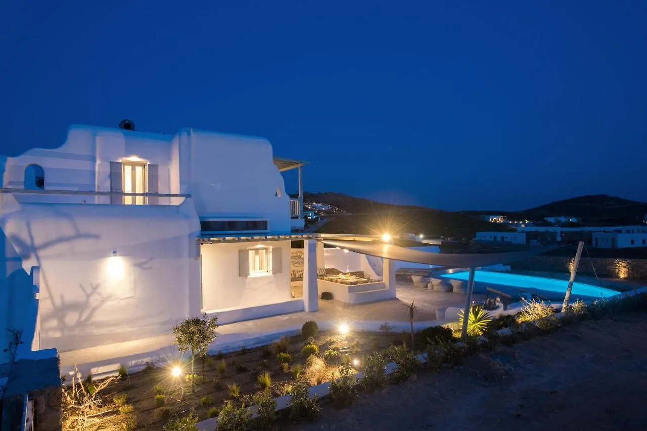 Ambiente Villas 3Bd Villa Mykonos-Elia Mykonos Town اليونان