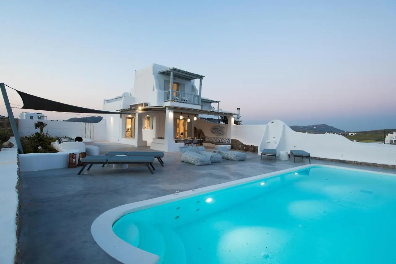 Ambiente Villas 3Bd Villa Mykonos-Elia Mykonos Town Grekland
