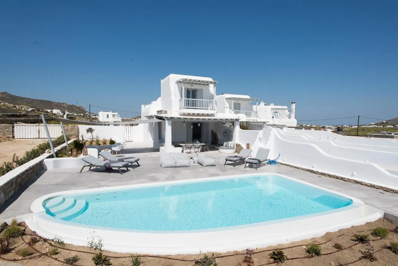 Ambiente Villas 3Bd Villa Mykonos-Elia Mykonos Town Grekland