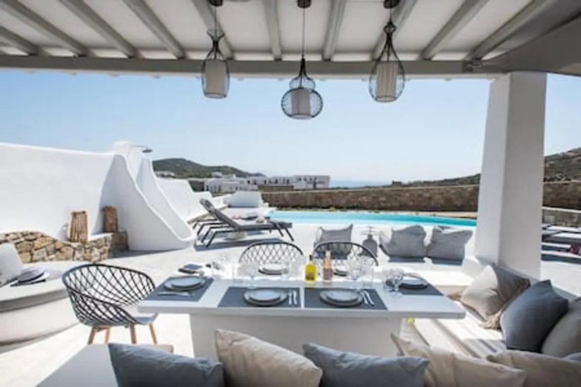 Ambiente Villas 3Bd Villa Mykonos-Elia Mykonos Town Grekland