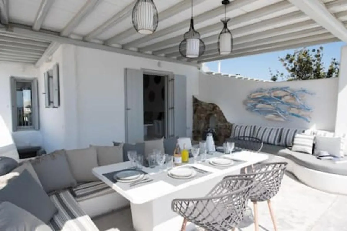 Ambiente Villas 3Bd Villa Mykonos-Elia Mykonos Town اليونان