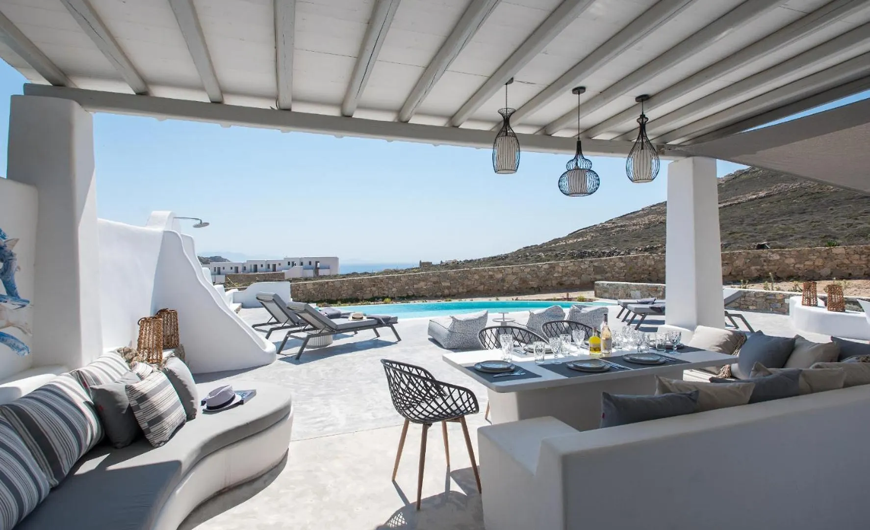 Ambiente Villas 3Bd Villa Mykonos-Elia Mykonos Town