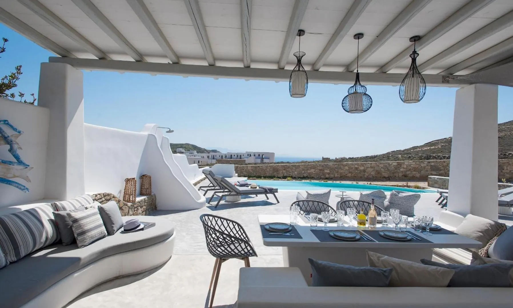 Ambiente Villas 3Bd Villa Mykonos-Elia Mykonos Town