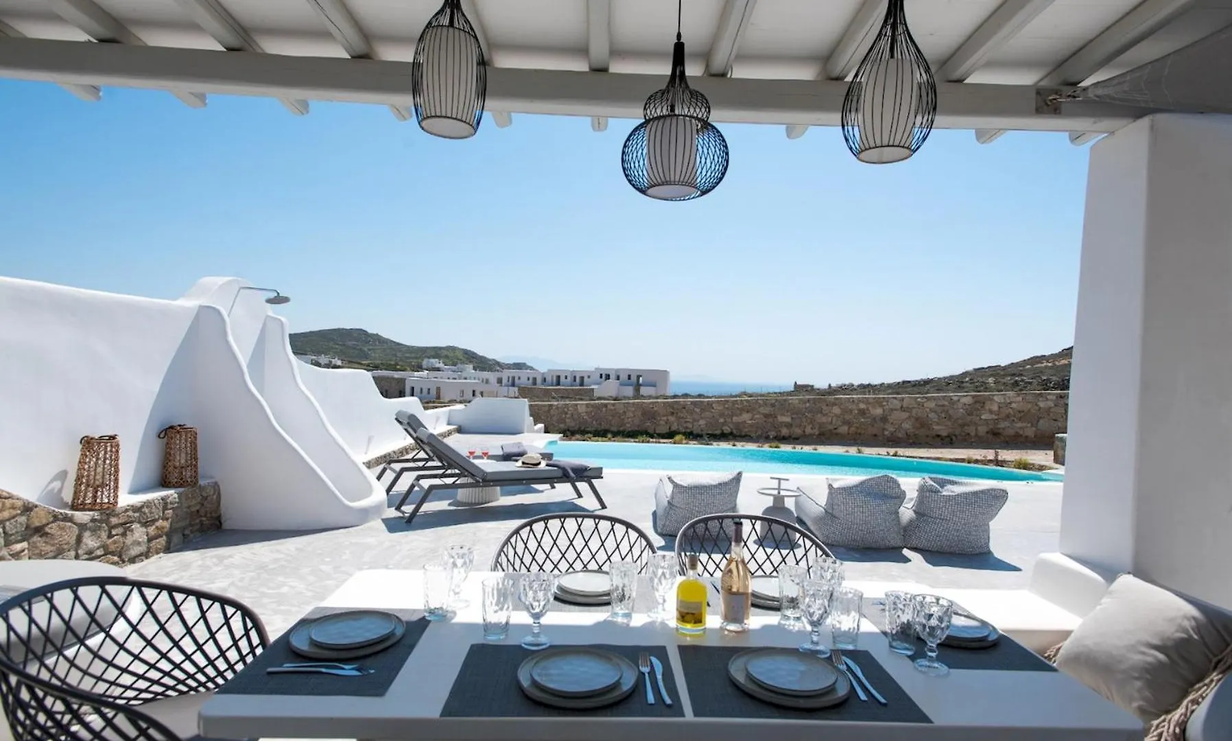 Ambiente Villas 3Bd Villa Mykonos-Elia Mykonos Town