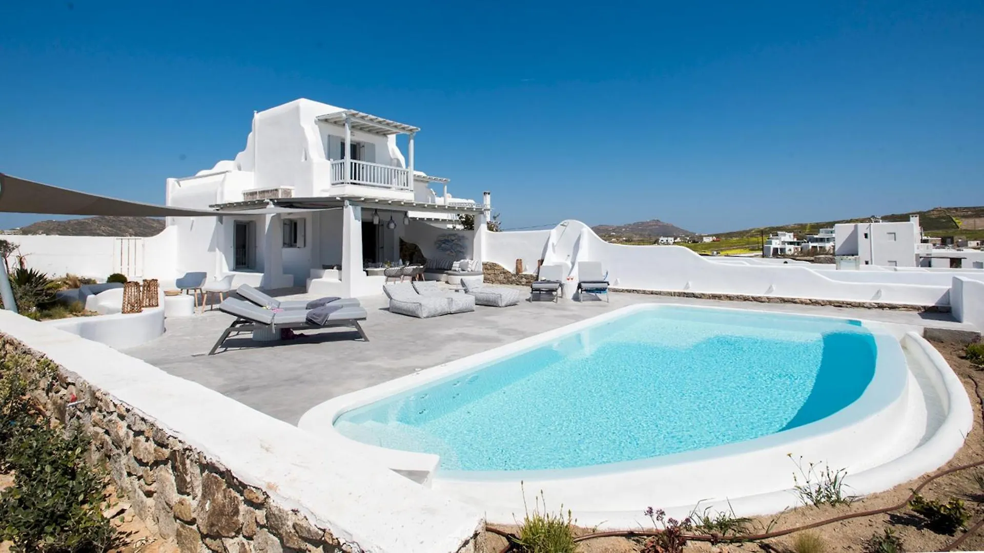 Ambiente Villas 3Bd Villa Mykonos-Elia Mykonos Town